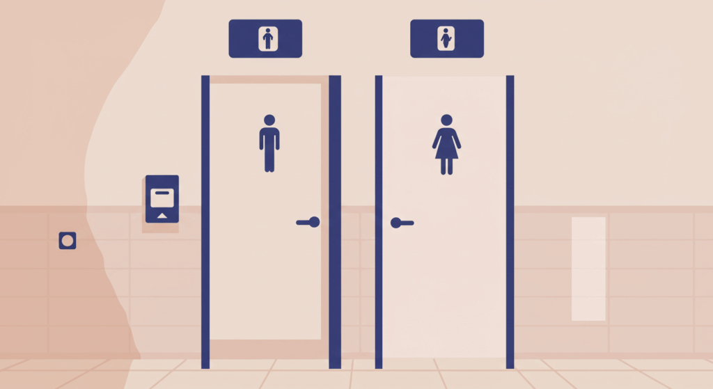 英語でトイレ行く表現